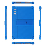 For Lenovo Yoga Tab Plus / Pad Pro AI Silicone Case with Kickstand Rugged Protective Cover