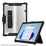 For Microsoft Surface Go 3 / 2 10.5 inch / 1 Protective Case PC TPU Clear Cover with Kickstand Pencil Holder (No Strap)