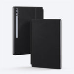 Floating Magnetic Keyboard For Samsung Galaxy Tab S10 Ultra / S9 Ultra / S8 Ultra Bluetooth-Compatible Keyboard + Leather Tablet Case