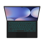 Floating Magnetic Keyboard For Samsung Galaxy Tab S10 Ultra / S9 Ultra / S8 Ultra Bluetooth-Compatible Keyboard + Leather Tablet Case