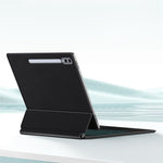Flydende magnetisk tastatur (arabisk) til Samsung Galaxy Tab S10 Ultra / S9 Ultra / S8 Ultra Bluetooth-kompatibelt tastatur + lædertabletcover