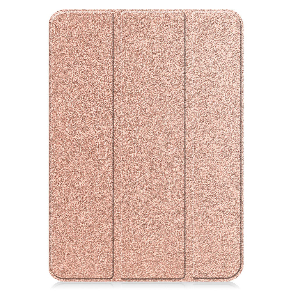 Til iPad (2025)/10.9 (2022) cover: Anti-drop læder tri-fold stander tabletcover