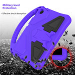 For Lenovo Tab TB311FU Case EVA Tablet Cover with Ergonomic Handle and Foldable Kickstand