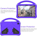 For Lenovo Tab TB311FU Case EVA Tablet Cover with Ergonomic Handle and Foldable Kickstand