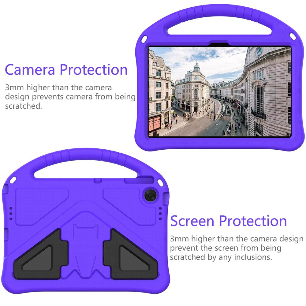 For Lenovo Tab TB311FU Case EVA Tablet Cover with Ergonomic Handle and Foldable Kickstand