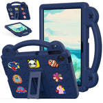 For Lenovo Tab TB311FU Case Kids Cartoon Patterns Hand Grip Kickstand Tablet EVA Cover