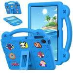 For Lenovo Tab TB311FU Case Kids Cartoon Patterns Hand Grip Kickstand Tablet EVA Cover