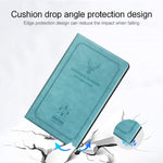 For Huawei Hi MatePad 11.5 2024 Case Deer Pattern PU Leather TPU Back Stand Tablet Cover