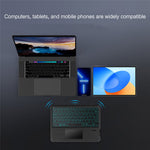 For Huawei Hi MatePad 11.5 2024 Leather Case + Bluetooth-Compatible Keyboard with Backlight Trackpad