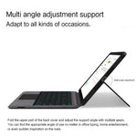 For Huawei Hi MatePad 11.5 2024 Leather Case + Touchpad Bluetooth-Compatible Keyboard with Backlit