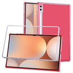 Til Samsung Galaxy Tab S9 Ultra / S8 Ultra Gennemsigtigt Cover 3-i-1 PC + TPU Stødsikkert Tabletcover