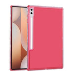 Til Samsung Galaxy Tab S9 Ultra / S8 Ultra Gennemsigtigt Cover 3-i-1 PC + TPU Stødsikkert Tabletcover