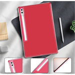Til Samsung Galaxy Tab S9 Ultra / S8 Ultra Gennemsigtigt Cover 3-i-1 PC + TPU Stødsikkert Tabletcover