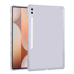 Til Samsung Galaxy Tab S9 Ultra / S8 Ultra Gennemsigtigt Cover 3-i-1 PC + TPU Stødsikkert Tabletcover
