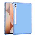 Til Samsung Galaxy Tab S9 Ultra / S8 Ultra Gennemsigtigt Cover 3-i-1 PC + TPU Stødsikkert Tabletcover