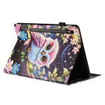 For Samsung Galaxy Tab S10 FE / S9 FE / S9 Tablet Case Litchi Texture Pattern Printing Leather Cover with Card Holder