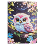 For Samsung Galaxy Tab S10 FE / S9 FE / S9 Tablet Case Litchi Texture Pattern Printing Leather Cover with Card Holder