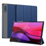 DUX DUCIS For Lenovo Yoga Tab Plus Case  Domo Series Tri-fold Stand PU Leather Protective Tablet Cover