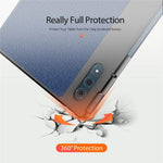 DUX DUCIS For Lenovo Yoga Tab Plus Case  Domo Series Tri-fold Stand PU Leather Protective Tablet Cover