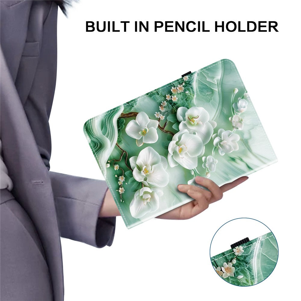 Leather Case For Lenovo Tab K11 Plus / M11 Plus / Xiaoxin Pad Plus (2024) Pattern Printed Stand Tablet Cover with Card Slots