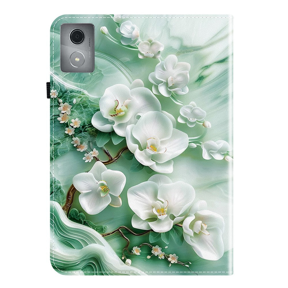 Leather Case For Lenovo Tab K11 Plus / M11 Plus / Xiaoxin Pad Plus (2024) Pattern Printed Stand Tablet Cover with Card Slots