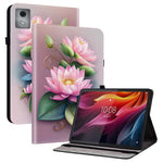 Leather Case For Lenovo Tab K11 Plus / M11 Plus / Xiaoxin Pad Plus (2024) Pattern Printed Stand Tablet Cover with Card Slots