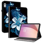 For Lenovo Tab M9 TB-310FU Leather Case Pattern Printed Stand Tablet Cover with Card Slots