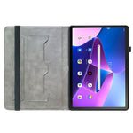 Lenovo Tab M10 (Gen 3) Läderfodral Mönster Tryckt Stativ Surfplatta Skydd med Kortplatser