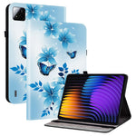 For Xiaomi Poco Pad X1 / Pad 8 Pro / Pad 8 / Pad 7 Pro / Pad 7 Leather Case Pattern Printed Stand Tablet Cover with Card Slots