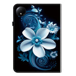 For Xiaomi Redmi Pad SE 4G 8.7 inch Leather Case Pattern Printed Stand Tablet Cover with Card Slots