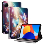 For Xiaomi Redmi Pad SE 4G 8.7 inch Leather Case Pattern Printed Stand Tablet Cover with Card Slots