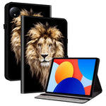 For Xiaomi Redmi Pad SE 4G 8.7 inch Leather Case Pattern Printed Stand Tablet Cover with Card Slots
