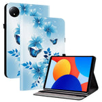 For Xiaomi Redmi Pad SE 4G 8.7 inch Leather Case Pattern Printed Stand Tablet Cover with Card Slots