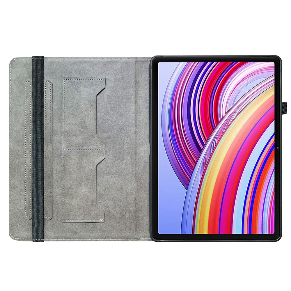 Leather Case For Xiaomi Redmi Pad Pro 5G  /  Redmi Pad Pro  /  Poco Pad 5G  /  4G Pattern Printed Stand Tablet Cover with Card Slots