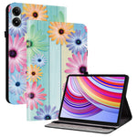 Leather Case For Xiaomi Redmi Pad Pro 5G  /  Redmi Pad Pro  /  Poco Pad 5G  /  4G Pattern Printed Stand Tablet Cover with Card Slots