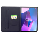 Stativfodral för Lenovo Tab P11 Gen 2 TB-350 Mönstertryck Surfplatta Läderfodral med Automatisk Väckning/Sömn