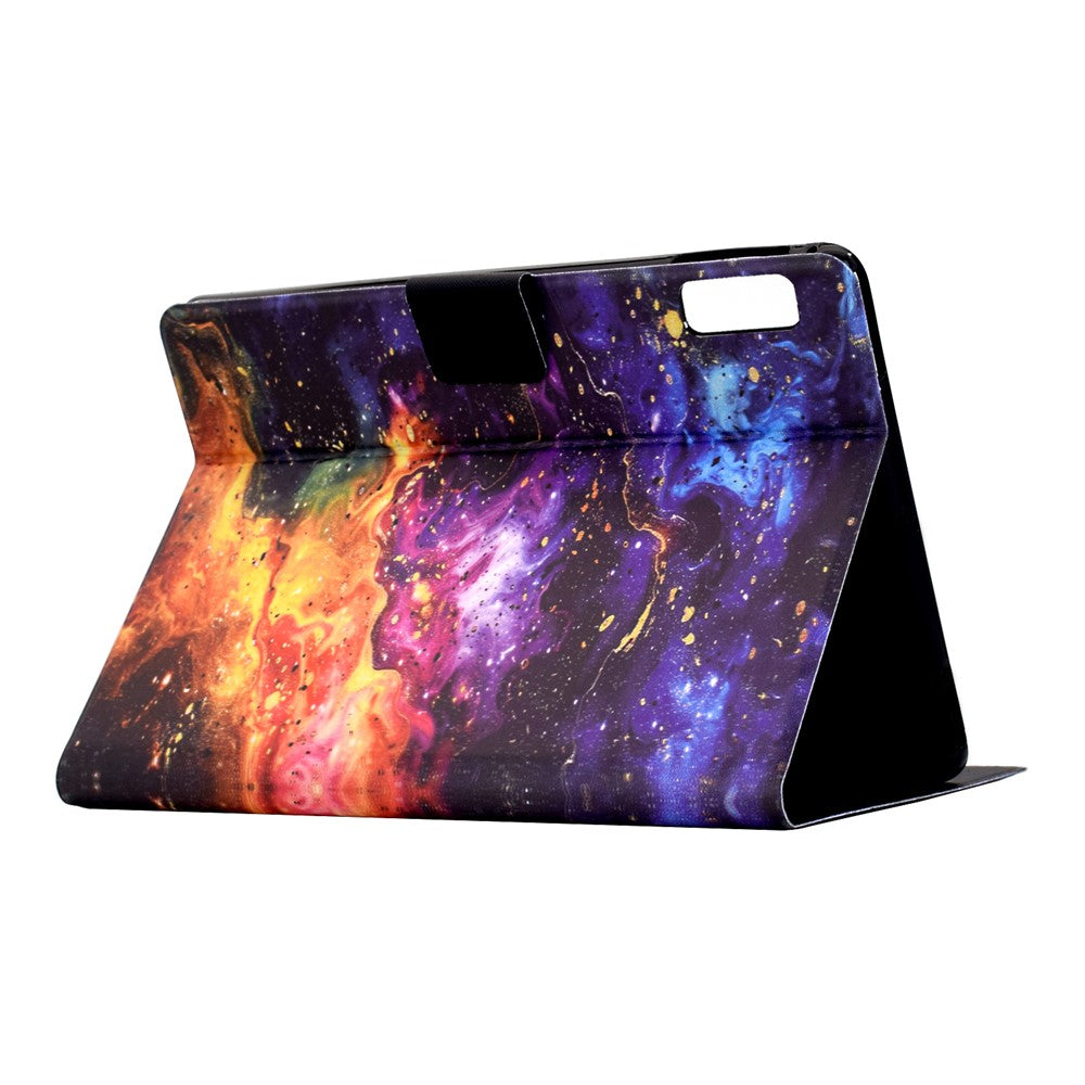 For Lenovo Tab M9 TB-310FU Stand Case Pattern Printing Tablet Leather Cover with Auto Wake / Sleep