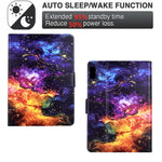 For Lenovo Tab M9 TB-310FU Stand Case Pattern Printing Tablet Leather Cover with Auto Wake / Sleep