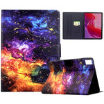 For Lenovo Tab M11 / Xiaoxin Pad 11 2024 Stand Case Pattern Printing Tablet Leather Cover with Auto Wake / Sleep
