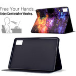 For Lenovo Tab M11 / Xiaoxin Pad 11 2024 Stand Case Pattern Printing Tablet Leather Cover with Auto Wake / Sleep