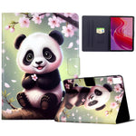 For Lenovo Tab M11 / Xiaoxin Pad 11 2024 Stand Case Pattern Printing Tablet Leather Cover with Auto Wake / Sleep