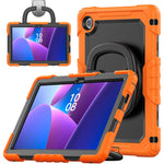 For Lenovo Tab 10.1 (2025) TB-311XU  /  Tab TB311FU Case Ring Kickstand PC + Silicone Shockproof Tablet Cover
