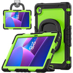 For Lenovo Tab 10.1 (2025) TB-311XU  /  Tab TB311FU Case Ring Kickstand PC + Silicone Shockproof Tablet Cover