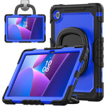 For Lenovo Tab 10.1 (2025) TB-311XU  /  Tab TB311FU Case Ring Kickstand PC + Silicone Shockproof Tablet Cover