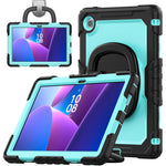 For Lenovo Tab 10.1 (2025) TB-311XU  /  Tab TB311FU Case Ring Kickstand PC + Silicone Shockproof Tablet Cover