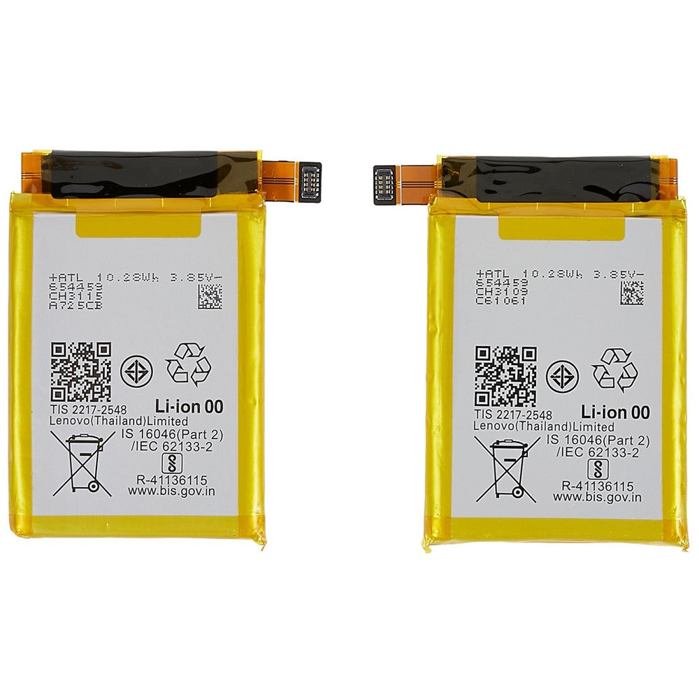 2Pcs / Set 3.85V 2600mAh Phone Battery BL316 / BL318 for Lenovo Legion 2 Pro 5G, Battery Replacement Part