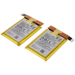 2Pcs / Set 3.85V 2600mAh Phone Battery BL316 / BL318 for Lenovo Legion 2 Pro 5G, Battery Replacement Part
