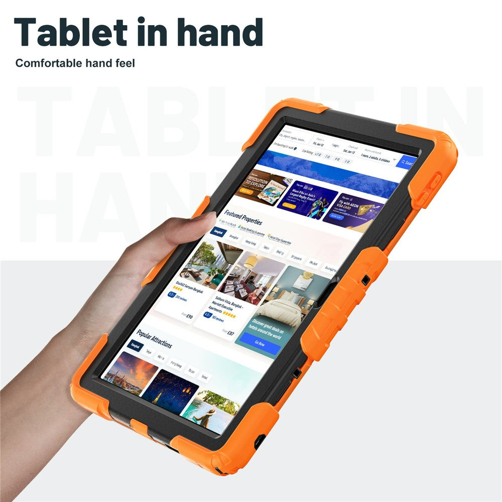 For Lenovo Tab 10.1 (2025) TB-311XU  /  Tab TB311FU Case Kickstand PC + Silicone Shockproof Tablet Cover