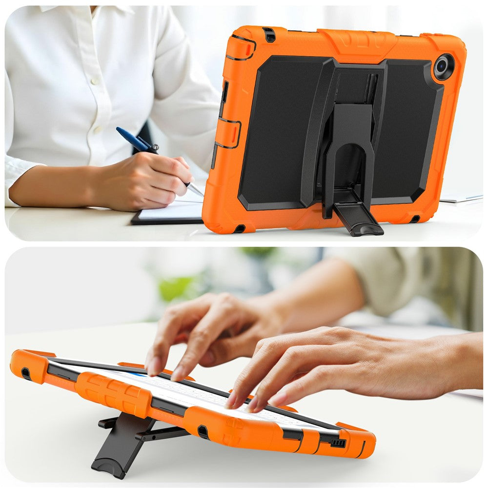 For Lenovo Tab 10.1 (2025) TB-311XU  /  Tab TB311FU Case Kickstand PC + Silicone Shockproof Tablet Cover