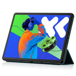 For Lenovo Idea Tab Pro / Xiaoxin Pad Pro 12.7 (2025) Case PU Leather TPU Back Trifold Stand Tablet Cover